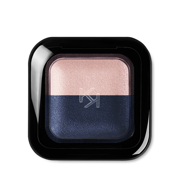 Baked eyeshadow duo for wet and dry use - Bright Duo Baked Eyeshadow - KIKO MILANO