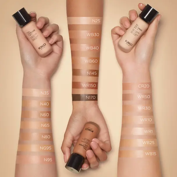 Mocno kryjący podkład i korektor 2 w 1 - Full Coverage 2-in-1 Foundation & Concealer - KIKO MILANO