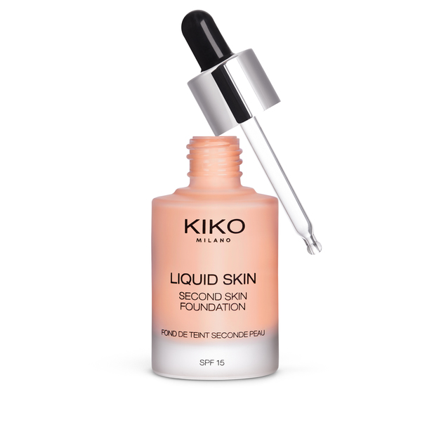 Vloeibare foundation met tweede-huideffect - Liquid Skin Second Skin Foundation - KIKO MILANO