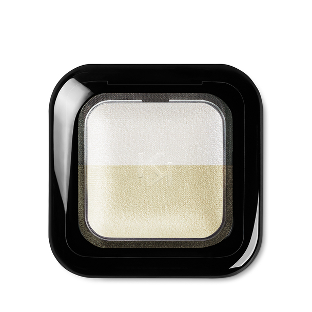 Ombretto cotto duo riposizionabile per uso asciutto e bagnato - Bright Duo Baked Eyeshadow - KIKO MILANO
