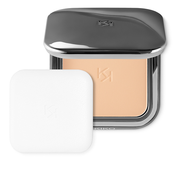 Pressed powder with a natural matte finish - Matte Fusion Pressed Powder - KIKO MILANO