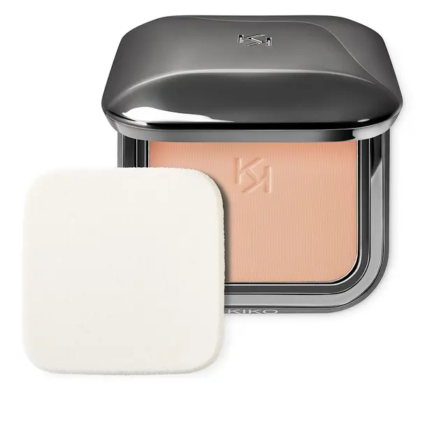 Smoothing pressed powder foundation with a matte finish and SPF 30 - Weightless Perfection Wet And Dry Powder Foundation - KIKO MILANO
