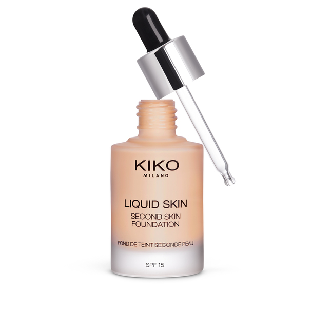 Liquid foundation with a second skin effect - Liquid Skin Second Skin Foundation - KIKO MILANO