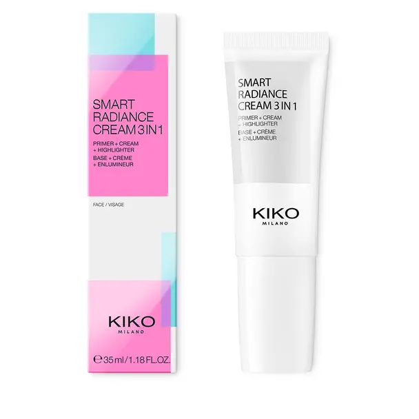 Feuchtigkeitscreme mit Primer- und Glow-Effekt für jeden Hautton - Smart Radiance Cream - KIKO MILANO