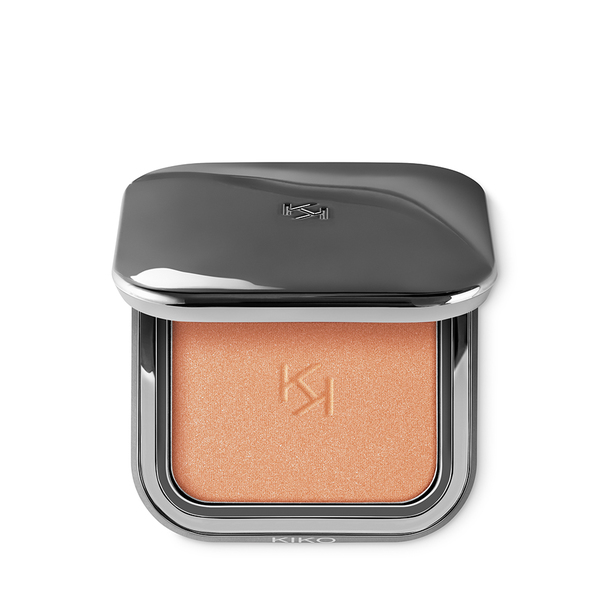 Iluminador em pó com resultado modulável - Glow Fusion Powder Highlighter - KIKO MILANO