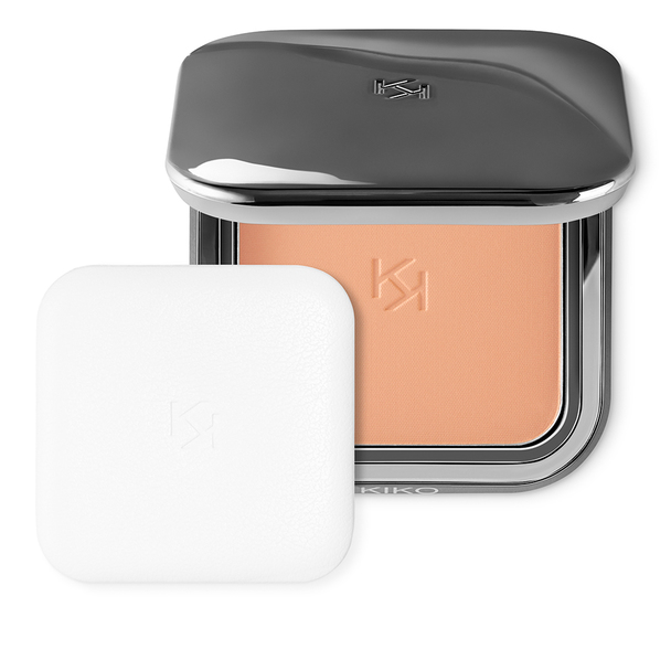 Pressed powder with a natural matte finish - Matte Fusion Pressed Powder - KIKO MILANO