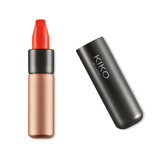 Comfortabele lippenstift met matte kleur - Velvet Passion Matte Lipstick - KIKO MILANO
