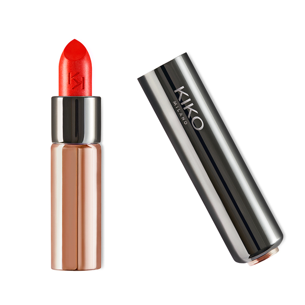 Barra de labios cremosa de color intenso - Gossamer Emotion Creamy Lipstick - KIKO MILANO