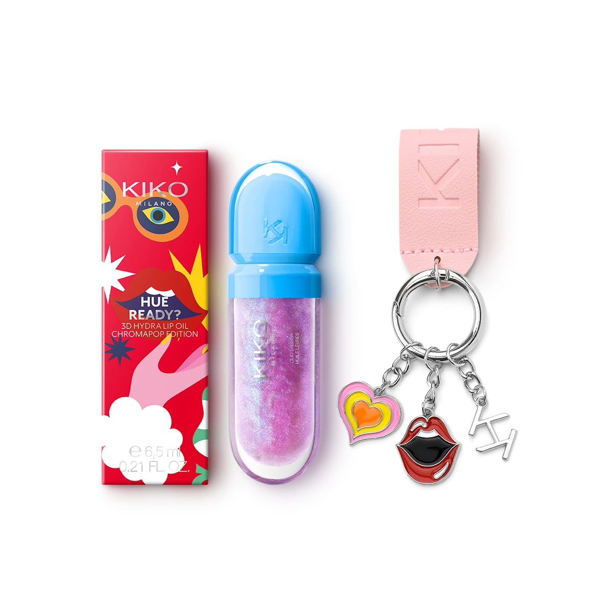 yu.kiko Lip Treatments - Hue Ready? 3D Hydra Lip Oil Chromapop Edition