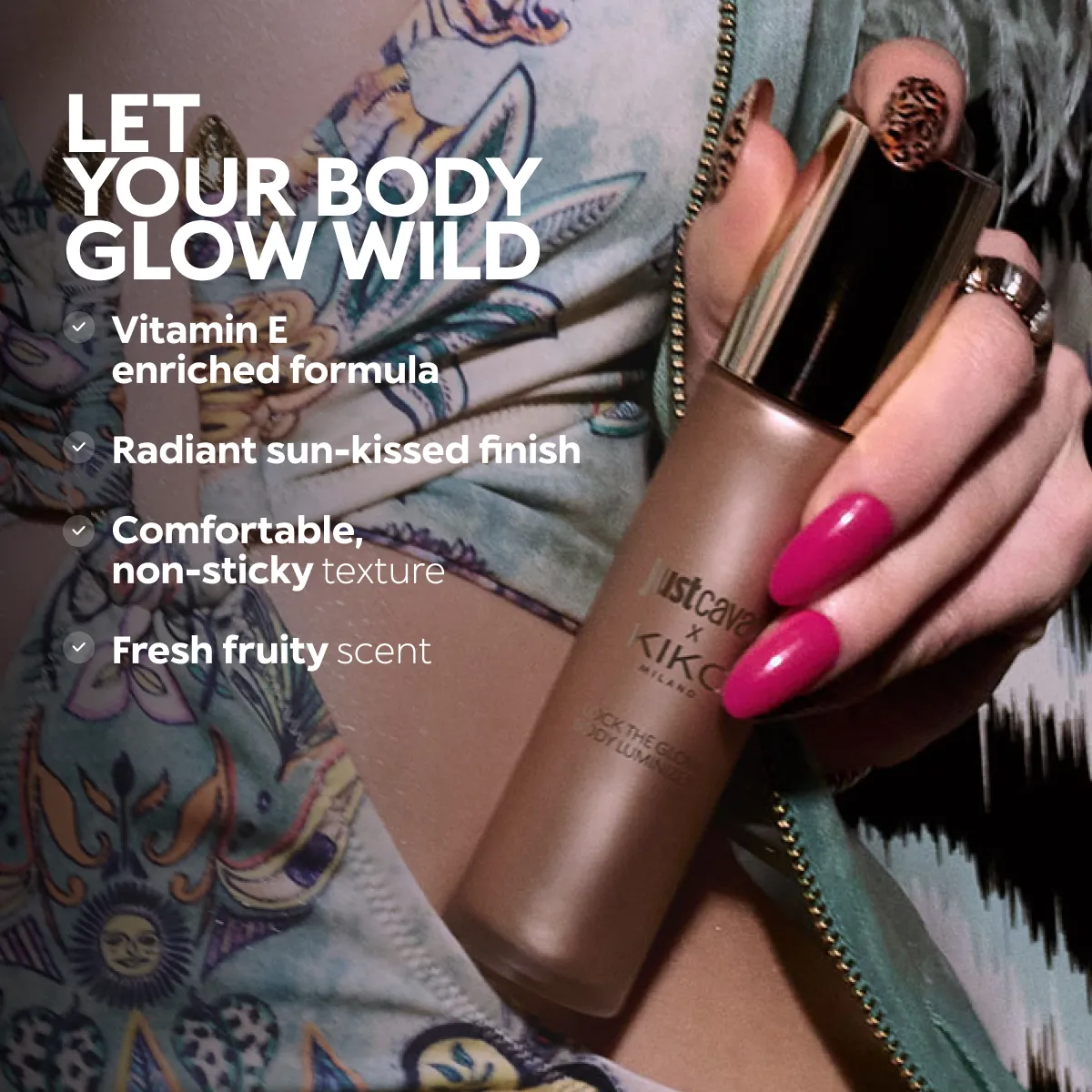 Highlighters - Just Cavalli X Kiko Milano Lock The Glow Body