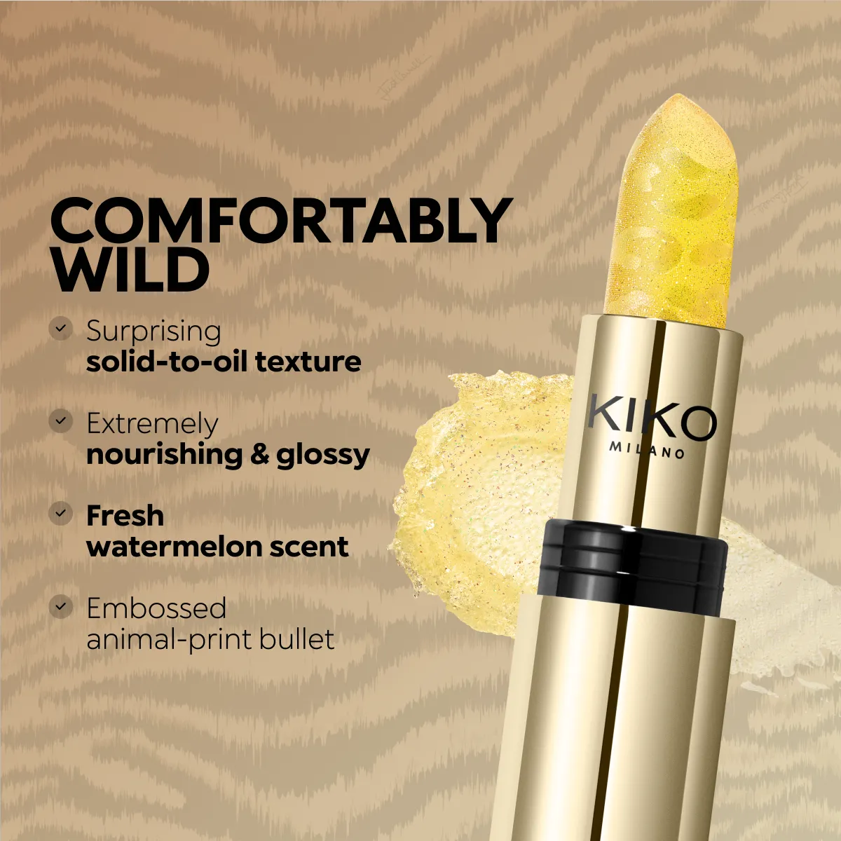 Lip Treatments - Just Cavalli X Kiko Milano Wild Beats Solid Lip