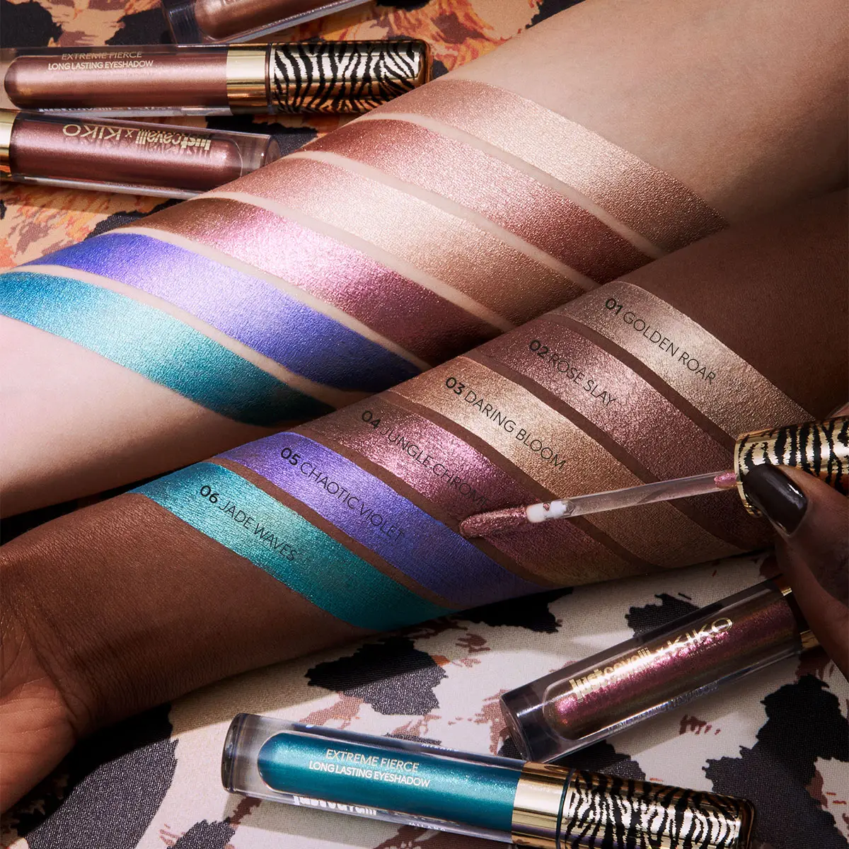 KIKO Eyeshadows - Just Cavalli X Kiko Milano Extreme Fierce Long