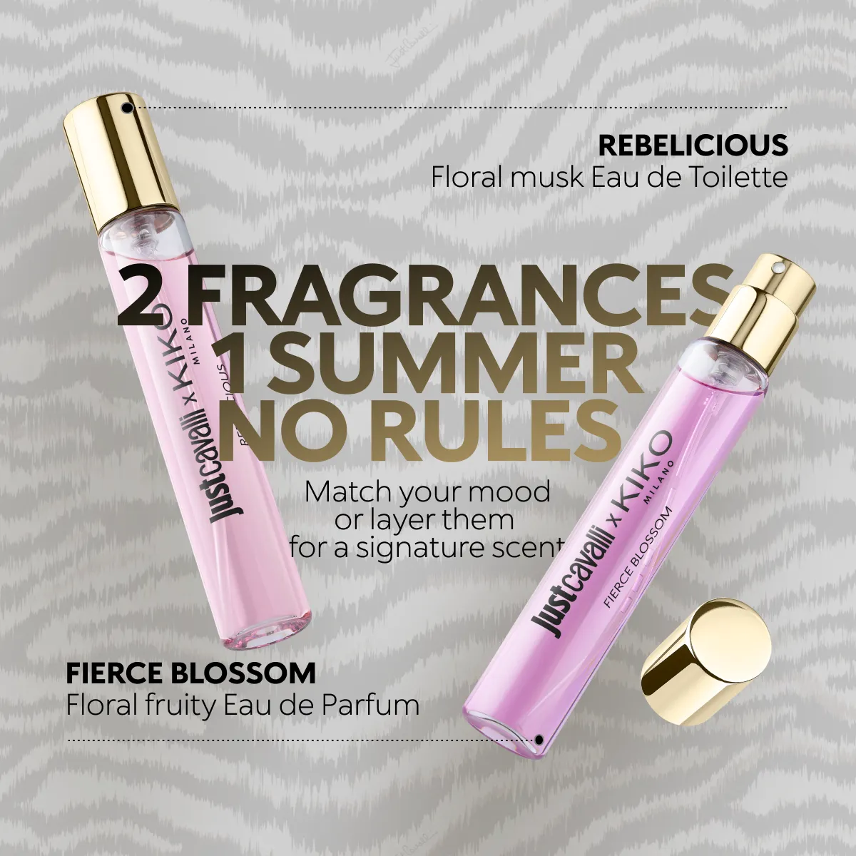 Skincare - Just Cavalli X Kiko Milano Wild Mirage Mini Party Set
