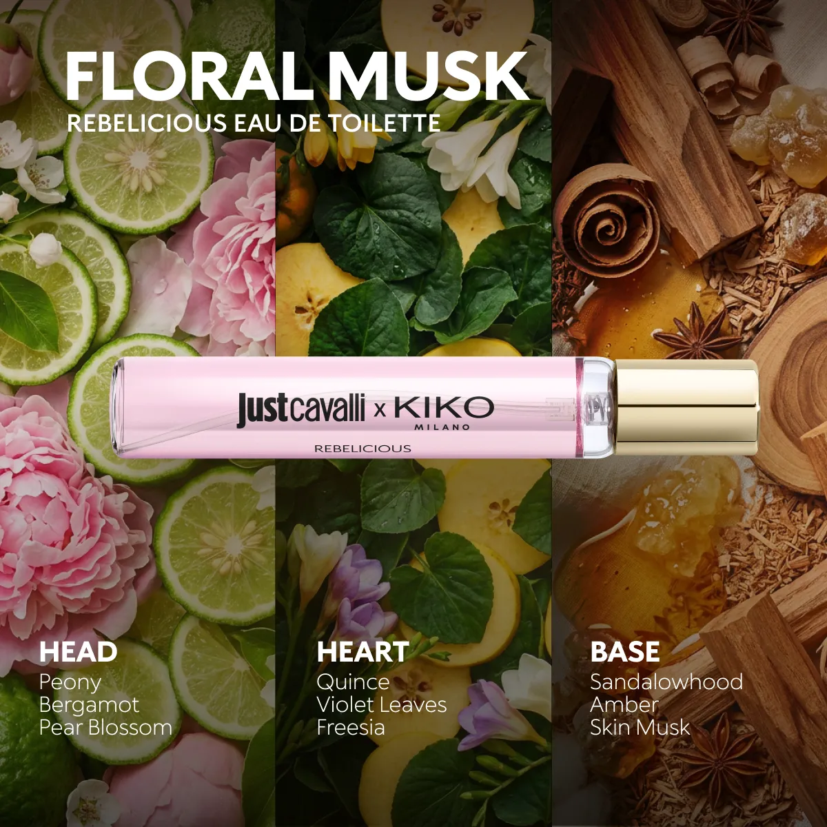 Skincare - Just Cavalli X Kiko Milano Wild Mirage Mini Party Set