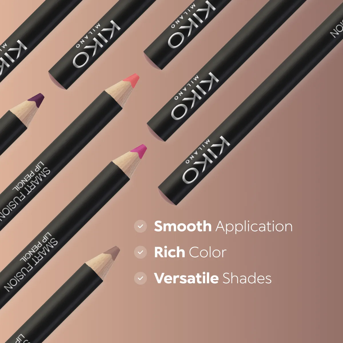 Lip Pencils - Smart Fusion Lip Pencil - 05 Vintage Rose | KIKO