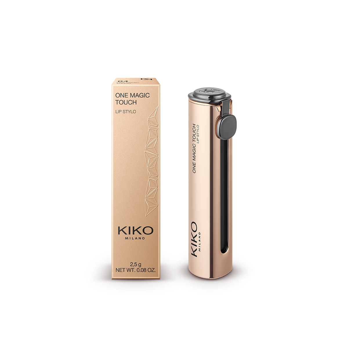 Lipsticks - One Magic Touch Lip Stylo - 04 Posh Bite | KIKO