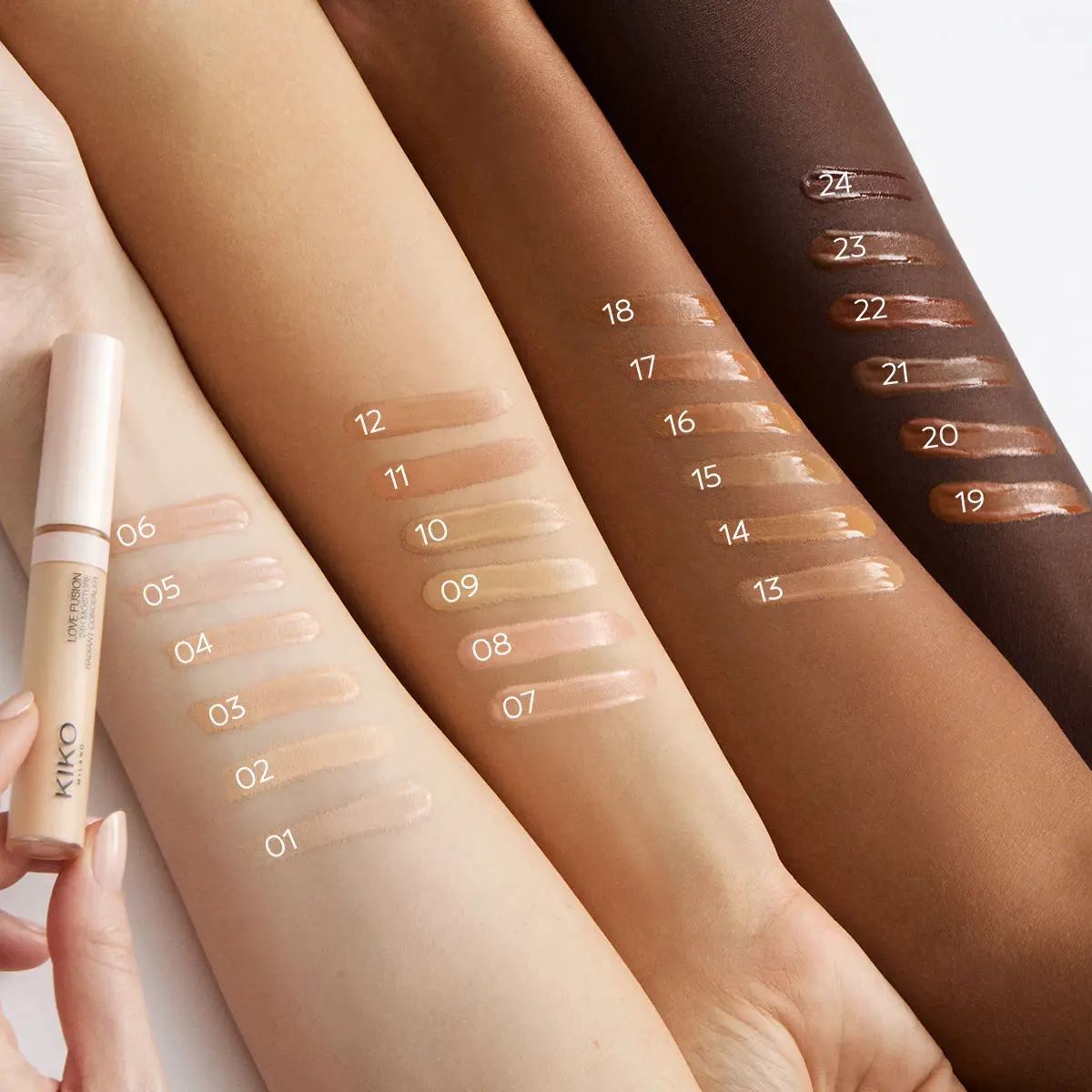 Concealers - Love Fusion 24H Moisture Radiant Concealer - 21 Cocoa