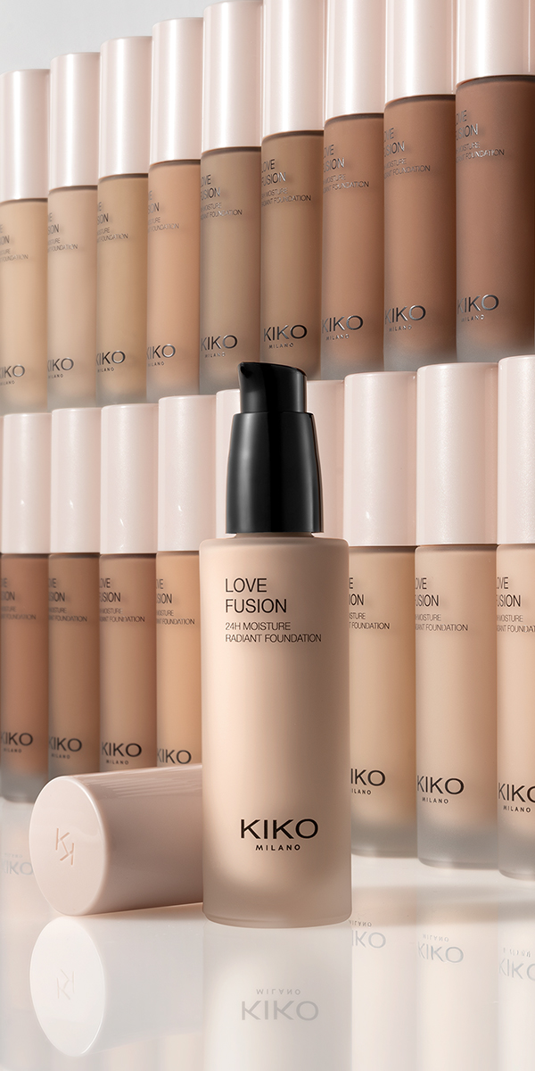 Foundations | Love Fusion 24H Moisture Radiant Foundation | KIKO