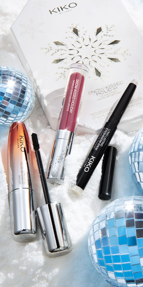Sets & Kits - Snow-Kissed Holiday Glam-Faves Make Up Gift Set | KIKO