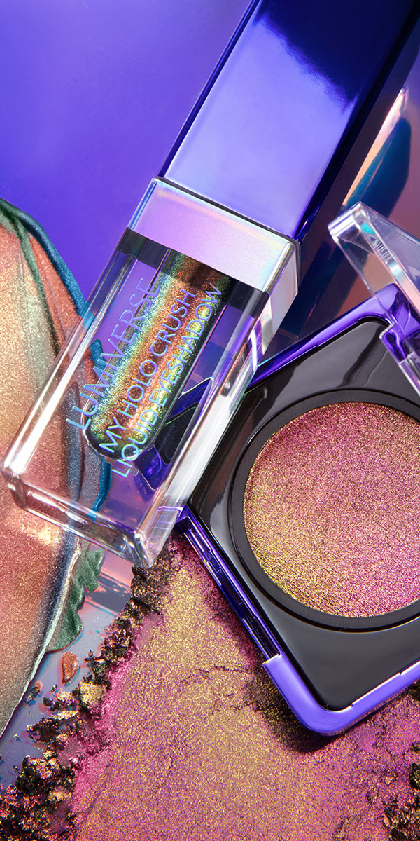 Liquid eyeshadow with holographic finish - Lumiverse My Holo