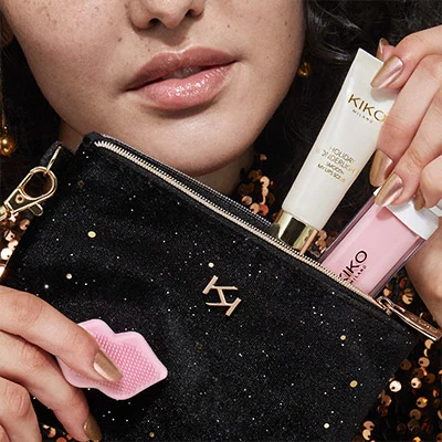 Mini Pochette Pochette Wonder Woman Kiko Lip Skincare Gift Set