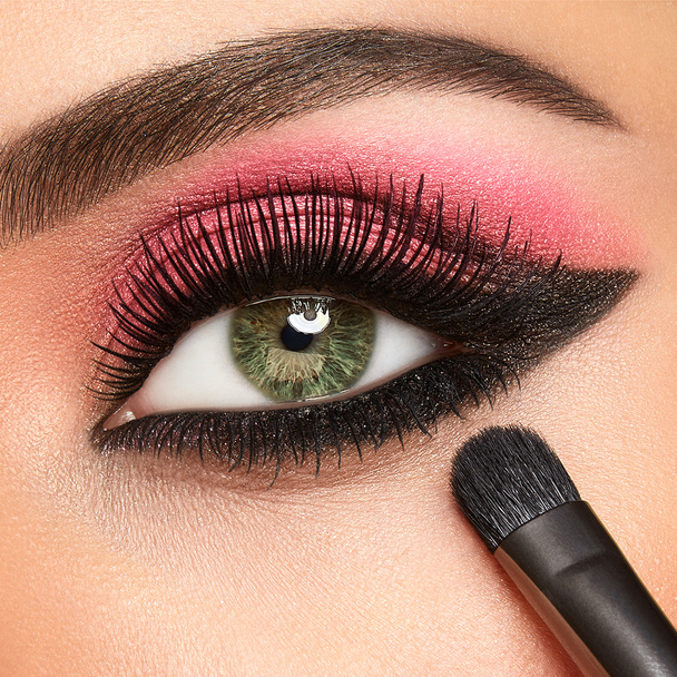 <div>Pincel de contorno de olhos para sombras em p&oacute;, fibras naturais</div> - Eyes 52 Powder Shader Brush - KIKO MILANO