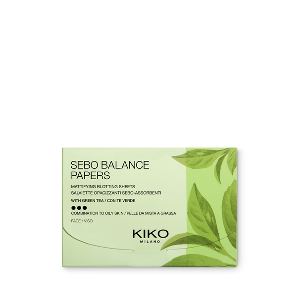 <p>Lencinhos matificantes</p> - SEBO BALANCE PAPERS  - KIKO MILANO
