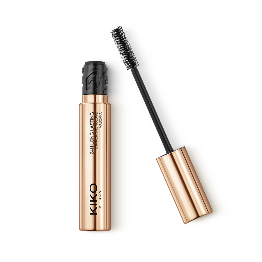 Máscara 3-em-1 de longa duração até 12h - Beauty Essentials 3-In-1 12h Long  Lasting Mascara - KIKO MILANO