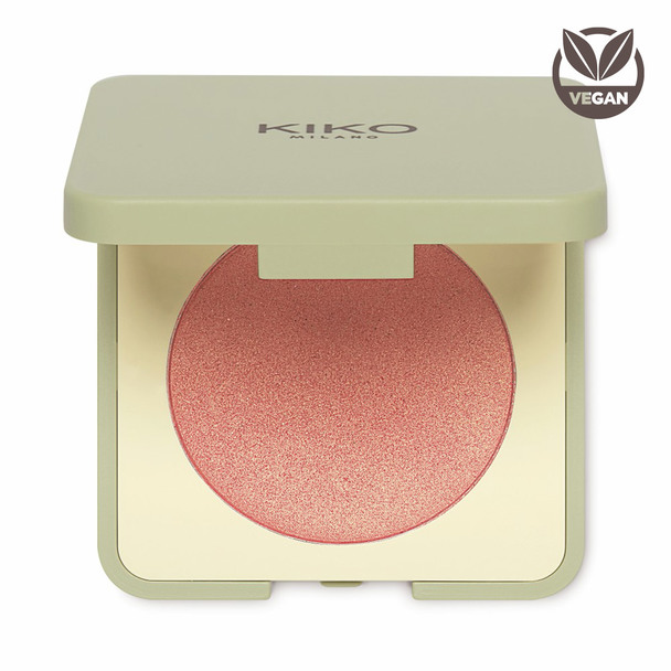 Blush Kiko Milano Blue Me Pearl 01 Coral Biscuit 24g