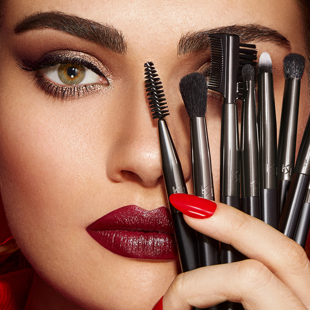 <div>Pincel c&oacute;nico de contorno de olhos para esfumados, mistura de fibras naturais e sint&eacute;ticas</div> - Eyes 56 Round Blending Brush - KIKO MILANO