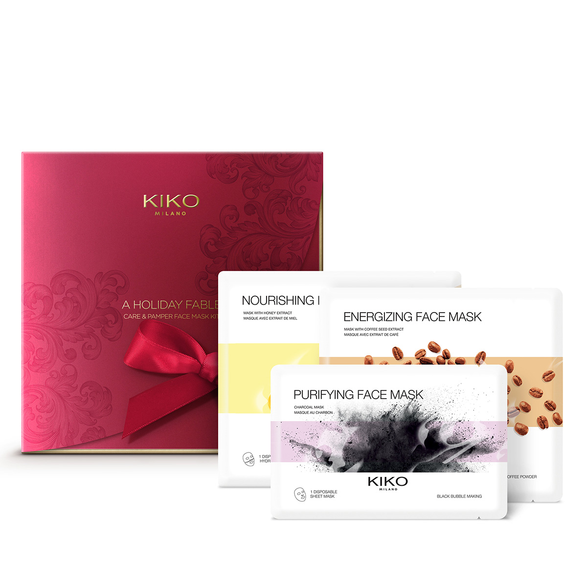 A Holiday Fable Care & Pamper Face Mask Set