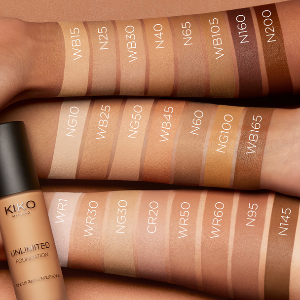 Long Lasting Liquid Foundation Unlimited Foundation Spf 15 Kiko Milano