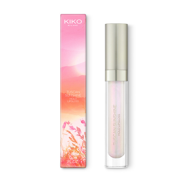 <p>Brilho para os l&aacute;bios perolado efeito hologr&aacute;fico</p> - TUSCAN SUNSHINE HOLO LIPGLOSS - KIKO MILANO