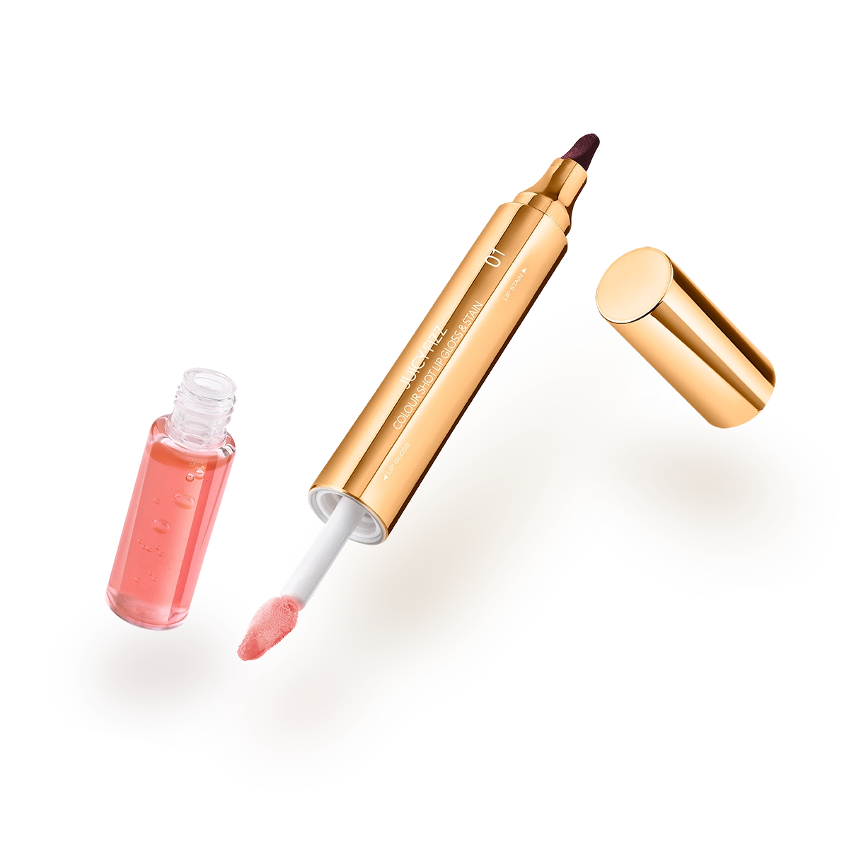 Juicy Fizz Color Shot Lip Gloss & Stain